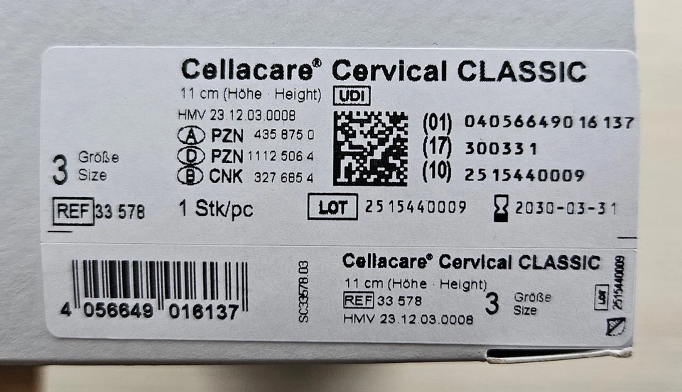 Cellacare Cervical, Größe 3 / Höhe 11 cm - Bild 2 von 2