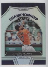 2022 Panini Prizm Championship Stage Silver Prizm Jose Altuve #CS-9 0dj0