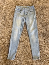 Levi Strauss Co 710 Super Skinny Jeans Light Wash Womens Size 28