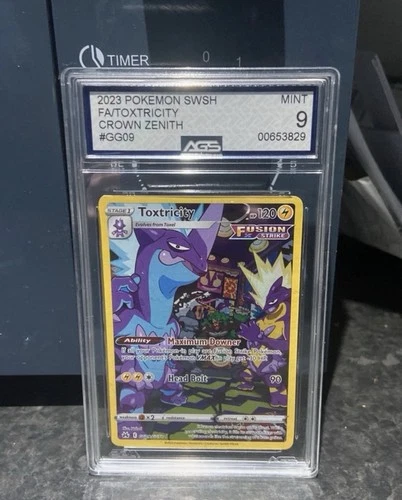 Toxtricity GG09/GG70 Crown Zenith Ace 9 Ace Label