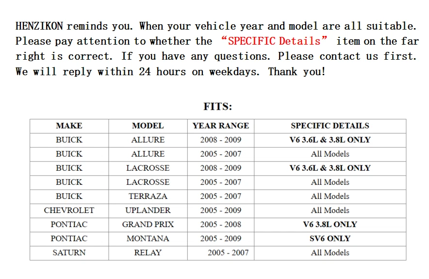 Pastillas de freno delanteras de cerámica para relé Allure LaCrosse Terraza Uplander Grand Prix⭐ Foto 2 de 4