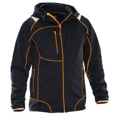 Jobman Vision Herren Hoodie Fleece Kaputzenjacke Workwear Jacke Arbeitskleidung