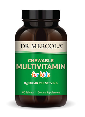Dr. Mercola Children's Chewable Multivitamin [Fruit Flavor], 60 chew tablets