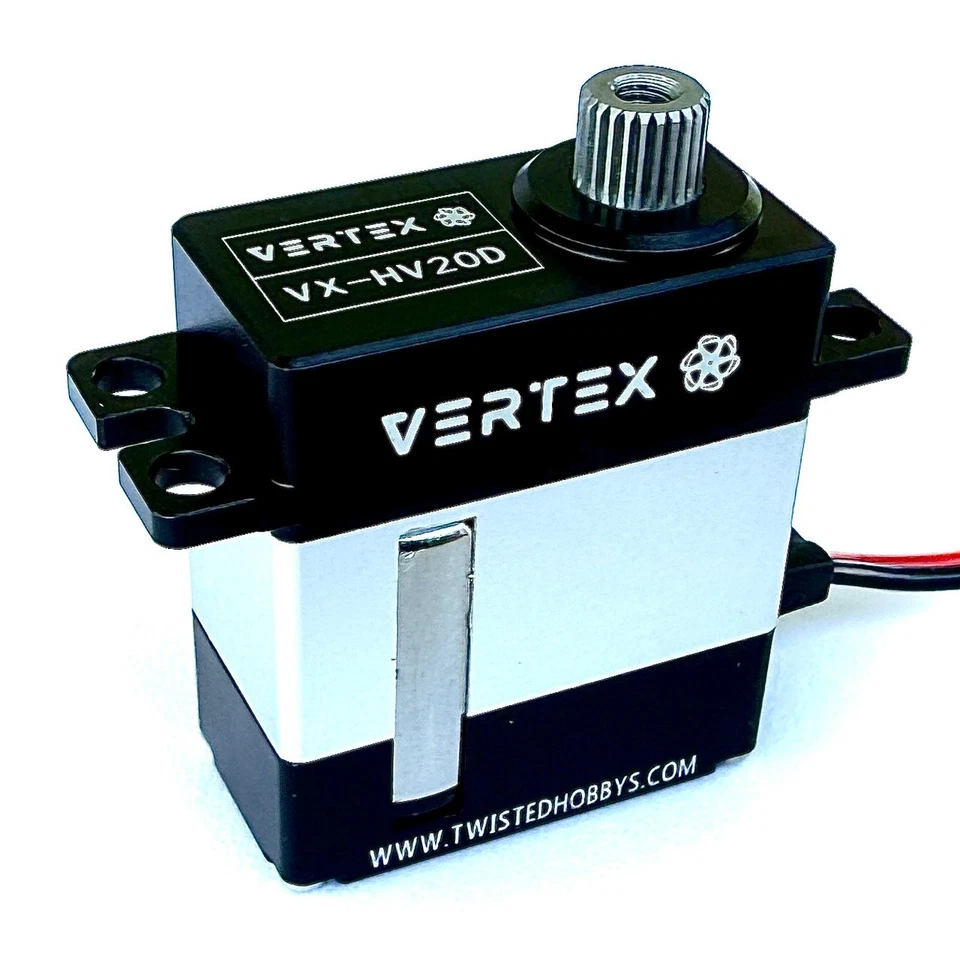 Vertex - VX-HV20D 20g High Voltage Metal Case & Gear Servo by Twisted Hobbys - Image 2 of 4