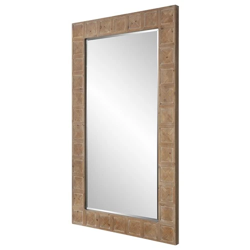 Uttermost 09819 Ranahan 42" W x 72" H Rectangular Framed Bathroom - Brown - Picture 4 of 5