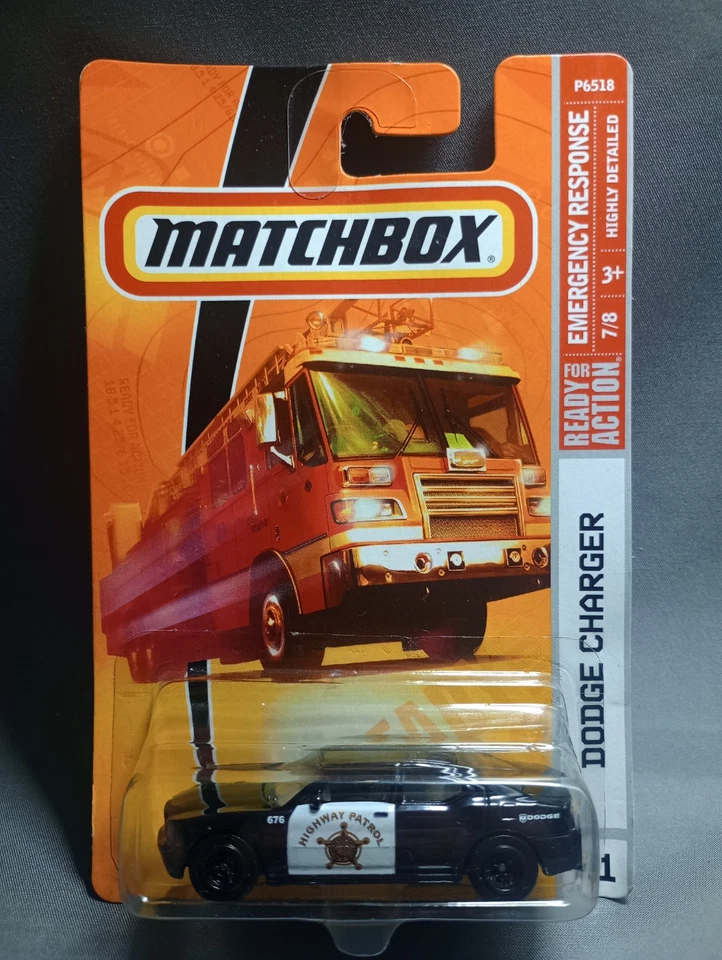 Matchbox - Dodge Charger R/T - 4 Police Variations - 2007, 2x 2009, 2010 - READ - Image 2 of 4