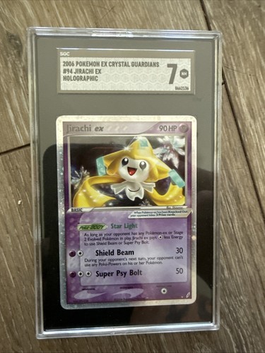 Jirachi ex graded SGC 7 for sale on eBay