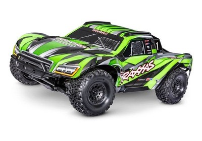 TRAXXAS MAXX-SLASH 6S 4x4 grün 1/8 Short-Course-Truck RTR BL, ohne Akku/Lader