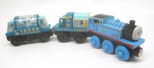 Thomas Friends Wooden Railway Sodor Water Works Tanker Car and Water Pumper