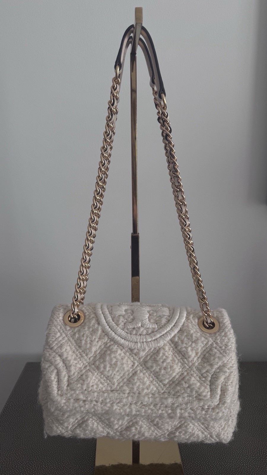 Tory Burch Fleming Soft Shearling Convertible Sho… - image 1