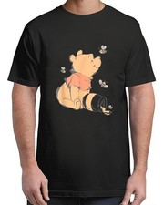Disney Winnie The Pooh Honey with Bees Vintage For Adult S-4XL T-Shirt