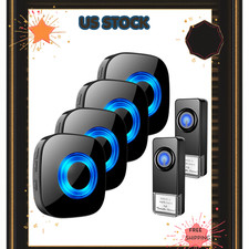 Wireless Doorbell for Home, Waterproof Door Chime Kit Operating at 1300-ft 58