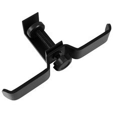 Headphone Rack Rotatable Aluminum Alloy Under Desk Double Headphone Hanger