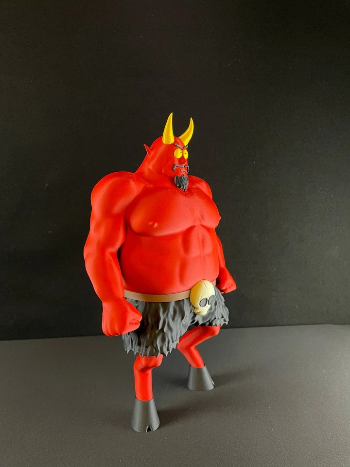 Satan from South Park 3D Printed Figure | Funny Decor or Offbeat Gift - Image 3 of 4