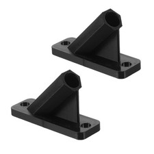 2pcs Wall Mount Flag Holder, Miniature Flag Holder Base with Screws for Desk