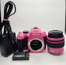 N Mint Pentax K-r 12.4MP Digital SLR Camera Pink SMC DAL 18-55mm Japan 20251153