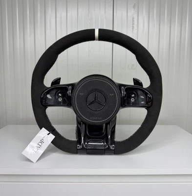 Mercedes AMG Steering Wheel Alcantara C63s E63s W205 W213 W222 Original - Bild 1 von 3