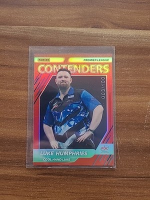Panini PDC Darts Premier League | Luke Humphries | Contenders /100