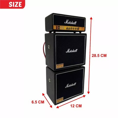Miniature Sound Marshall 3 Stack Bluetooth Speaker Decoration