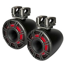 KICKER KMTC11 11" Horn Loaded Tower System - 4-Ohm, Charcoal 44KMTC114 