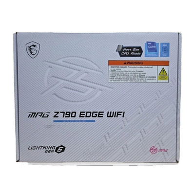 MSI - MPG Z790 EDGE WIFI (Socket LGA 1700) Intel Z790 ATX DDR5 Wi-Fi 6 Mother...