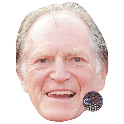 David Bradley Promi Maske, flaches Kartengesicht, Kostüm Maske