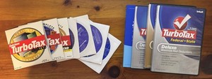TurboTax Federal Returns for Windows - Set of Various Years between 1999 & 2016