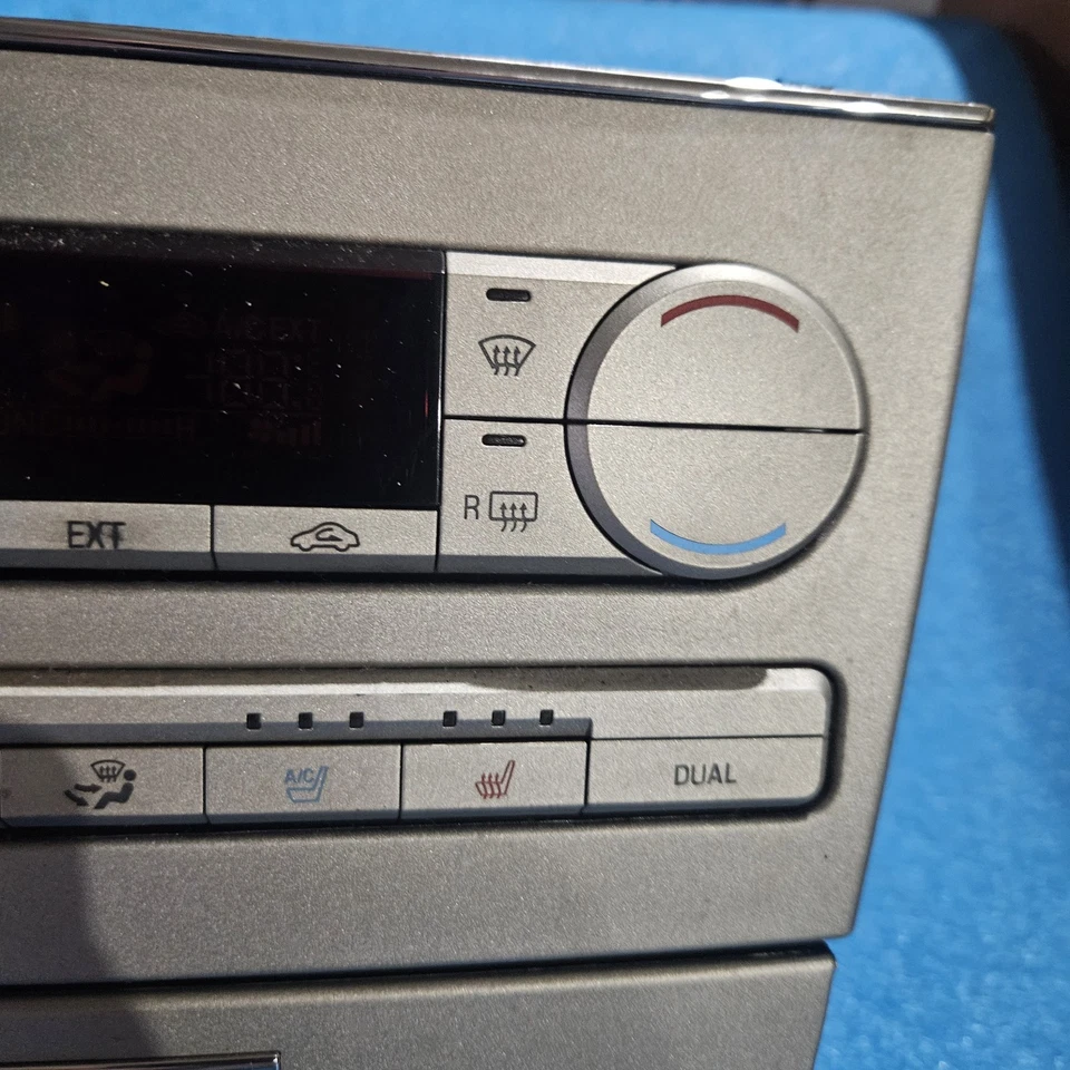 Lincoln MKZ 2007-2009 control de clima con bisel/bandeja de cenizas OEM probado Foto 2 de 4