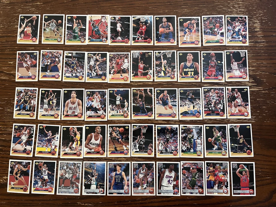 1992-93 🔥Upper Deck McDonalds Set🔥 Cards P1-P50 SEE DESCRIPTION - Image 3 of 3