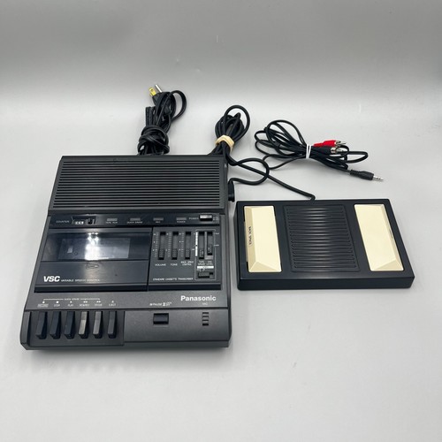 Panasonic Standard Cassette Transcriber RR-830 With Box and Pedal - Picture 7 of 9