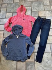 12/14 Girl's Mixed Clothing Lot Old Navy Jeggings Hoodies by Under Armour  So