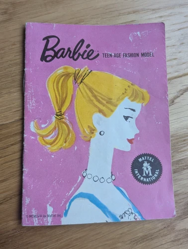 Vintage Barbie Doll TM #1 / 2 / 3 Pink Ponytail Booklet Gay Parisienne - NM