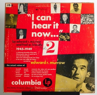 Dealer Dave Vinyl Records, I CAN HEAR IT NOW Vol 2, 1949, MURROW, EX+/EX (203)