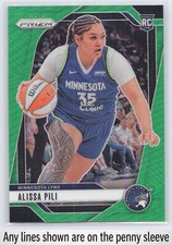 Alissa Pili 2024 Panini Prizm WNBA Green Prizms Minnesota Lynx RC