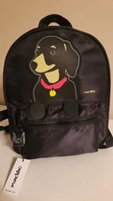 Marc Tetro Dachshund Backpack   🐾   Black  NWT