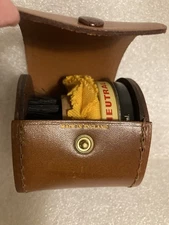 VINTAGE New Travel Shoe Shine Kit Made In England Beautiful Design