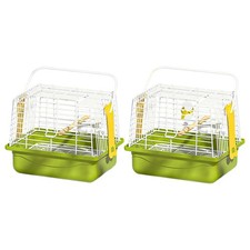Bird Travel Carrier Cage Lightweight Portable Parrot Parakeet Carrier for Vet