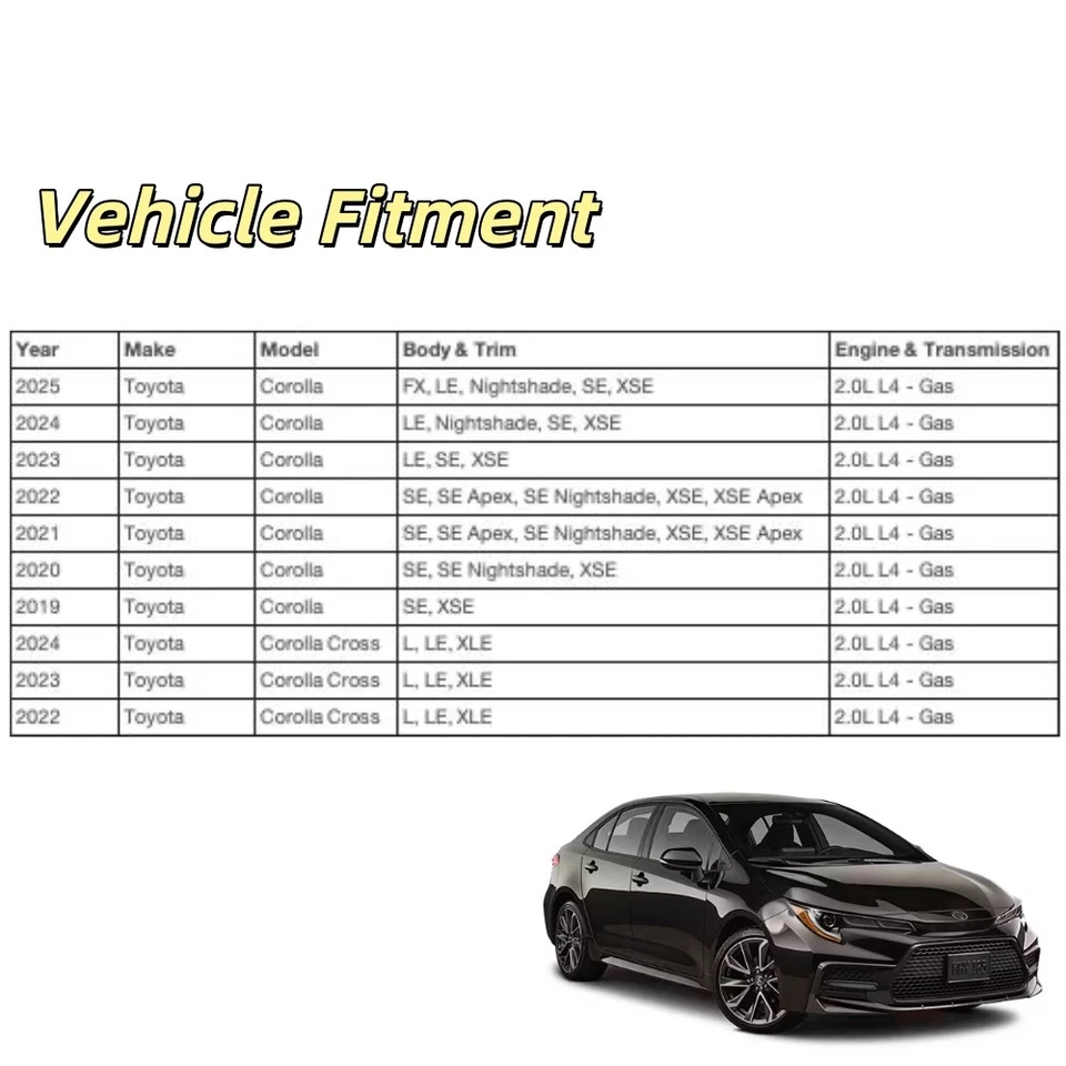 Engine Intake Manifold for Toyota Corolla LE SE XSE 2.0L L4 2019-2023 2024 2025 - Image 2 of 4