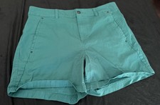Eddie Bauer Women s Light Green See Pics Shorts Pockets Size 12