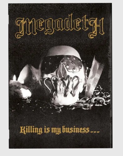 Megadeth Killing Is My Business 40th Anniversary GOLD VINYL Boxset x/350 SIGNED - Picture 5 of 9