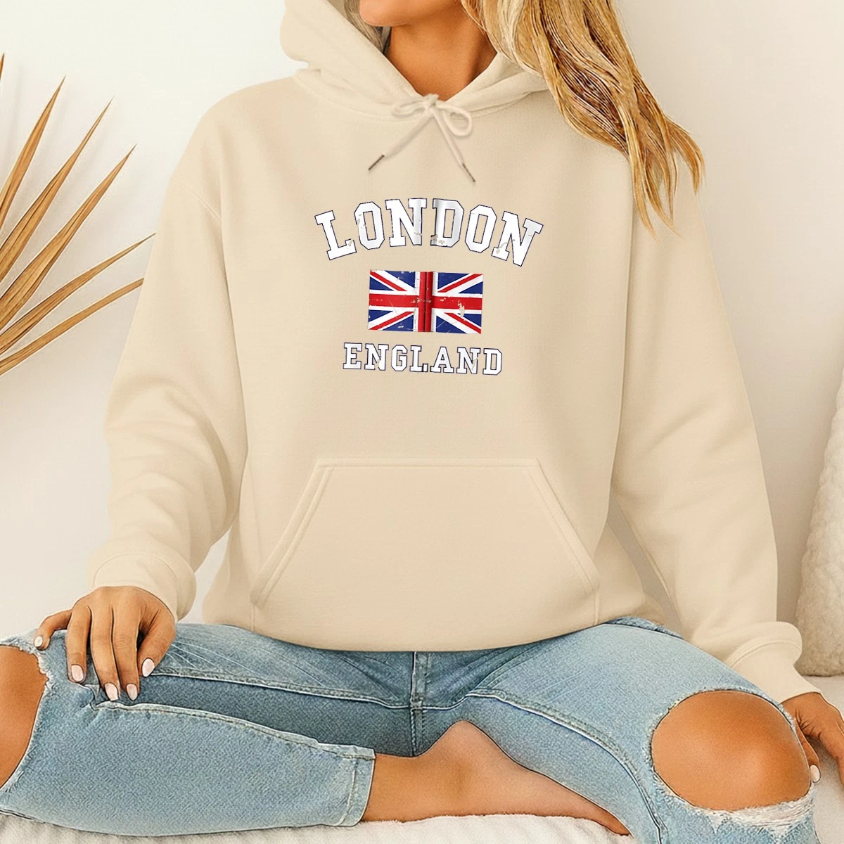 London England Womens Hoodie United Kingdom Travel Gift For Her
Opens in a new window or tab