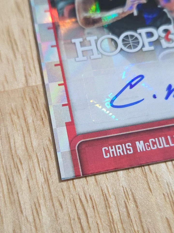 2017-18 NBA Hoops CHRIS MCCULLOUGH Hoops Ink Autograph #HI-CMH Auto Wizards - Image 4 of 4