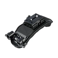  15mm Shoulder Pad with Quick Release Baseplate for Manfrotto, 15mm Rod Clamp 