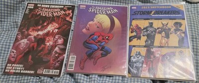 Marvel Amazing Spider-Man #800 (2 Versions) New, Plus 2023 Sketchbook FREE SHIP