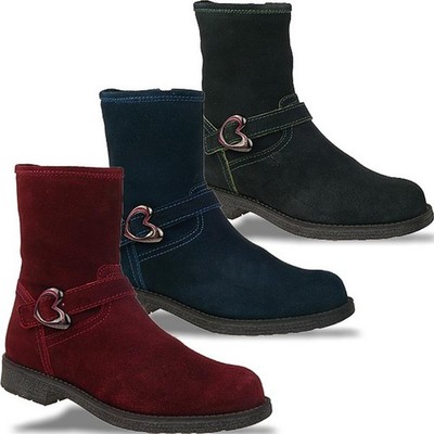 Agatha Ruiz de la Prada edler Lederstiefel gefüttert Mod.131992 Gr. 27-40