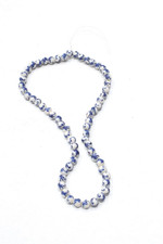 Beads Chinese Blue White Porcelain Strand