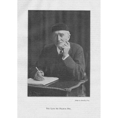 Sir Francis Fox English Civil Engineer Vintage Engineering Print 1927