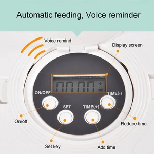 Automatique Cat Feeder Multifonction Smart Portion Control Timed Pet Food