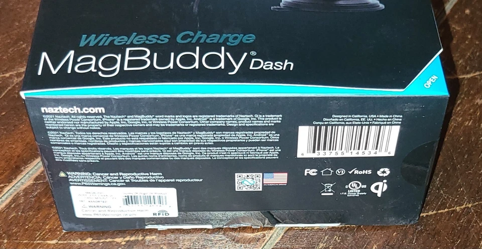 NAZTECH Wireless Charge MAGBUDDY DASH for iPhone & Android #45346 - Image 3 of 4