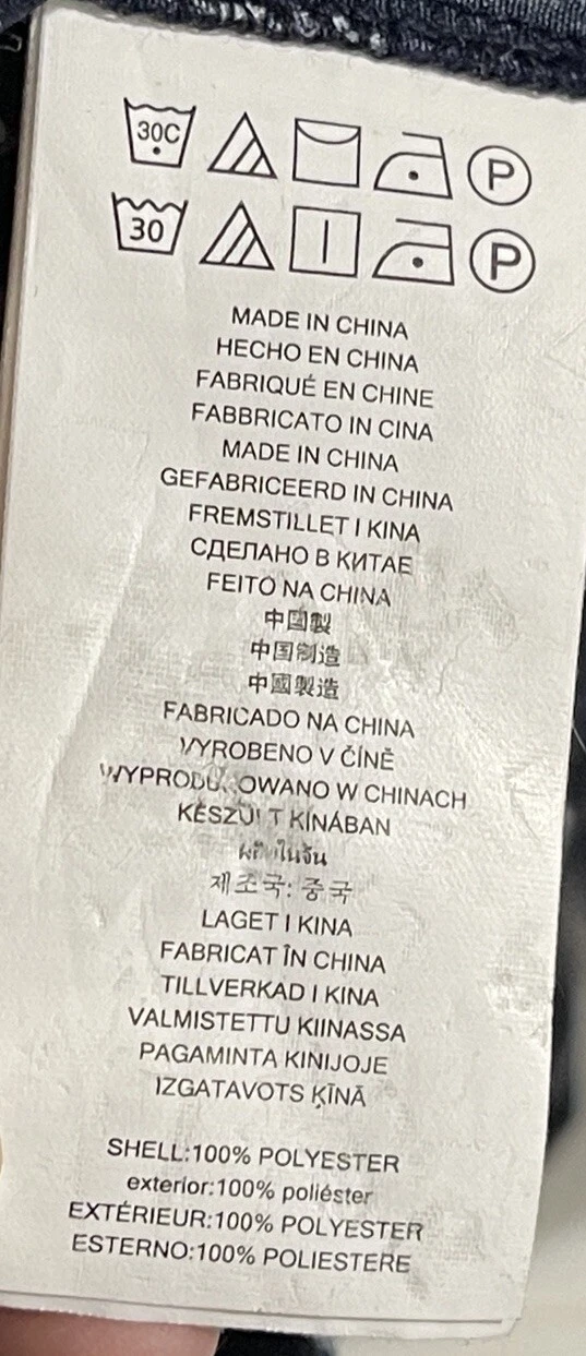 Tunica Michael Kors taglia S M donna blu navy argento medaglione manica svasata collo a V